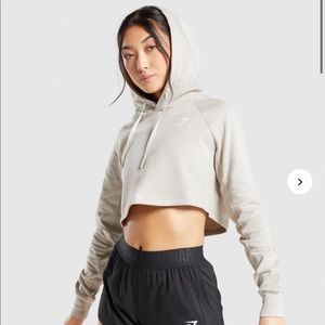 Training Cropped Hoodie